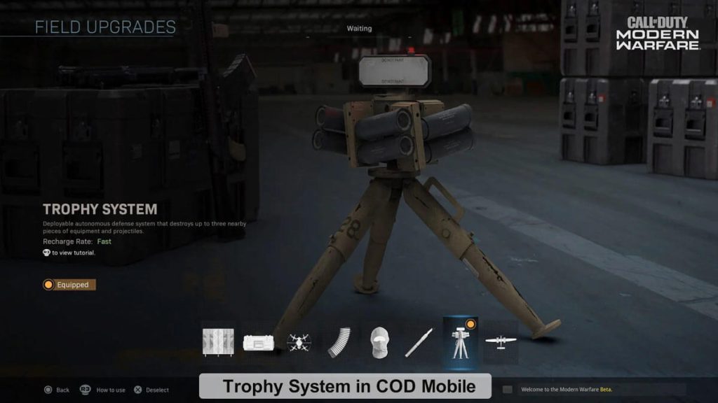 سیستم Trophy در کالاف دیوتی موبایل چیست؟