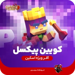 اسکین ملکه پیکسلی Pixel Queen