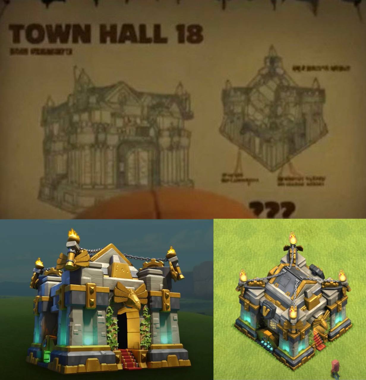 طرح احتمالی تاون هال ۱۸