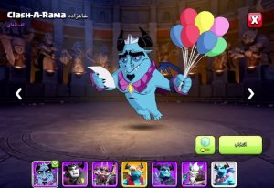 اسکین شاهزاده کلش راما کلش اف کلنز